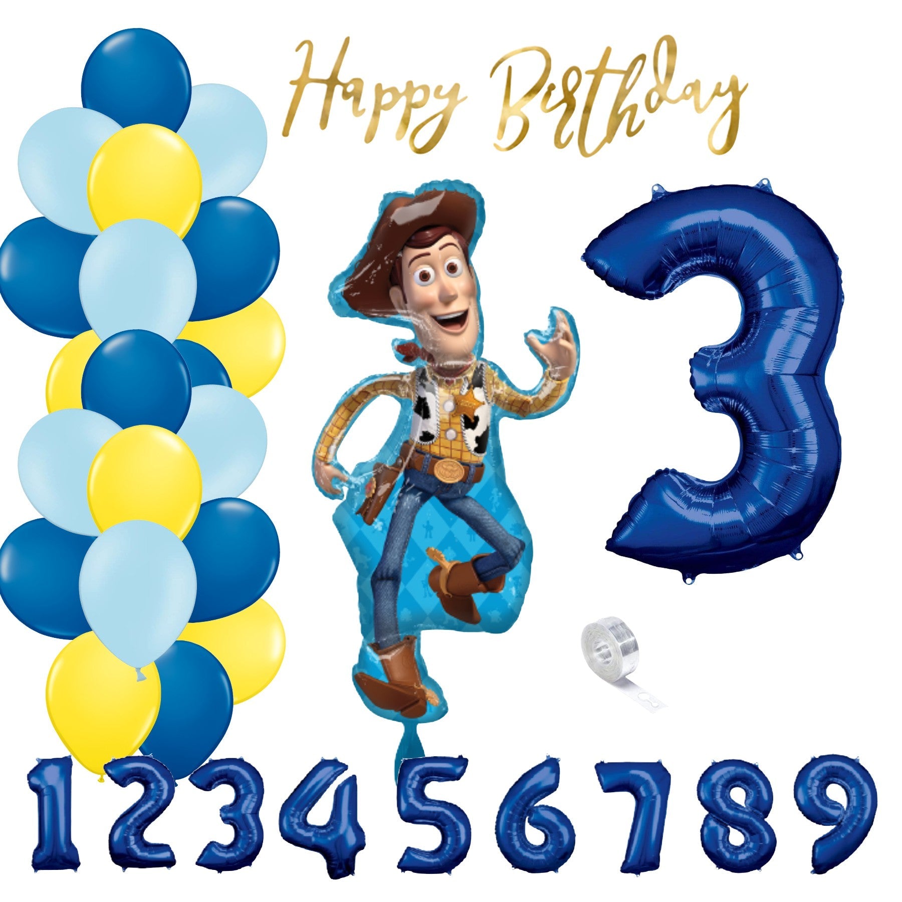 Partykarton "Toy Story" 29 Teile - Party im Karton
