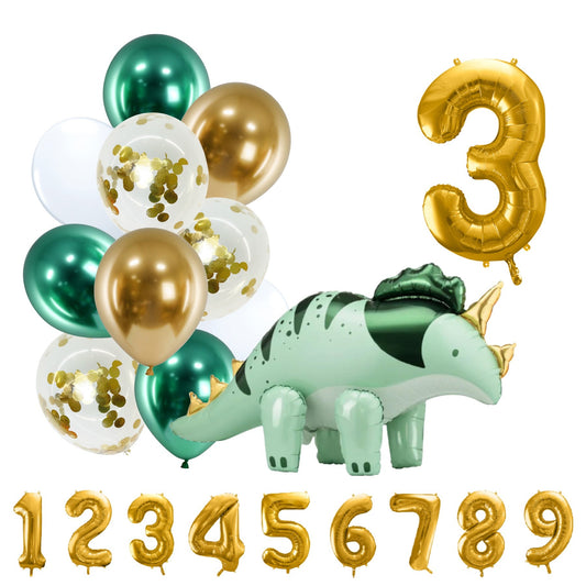 Partykarton "Triceratops" 12 Teile - Party im Karton