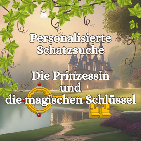 Schatzsuche: Die Prinzessin und die magischen Schlüssel - Party im Karton