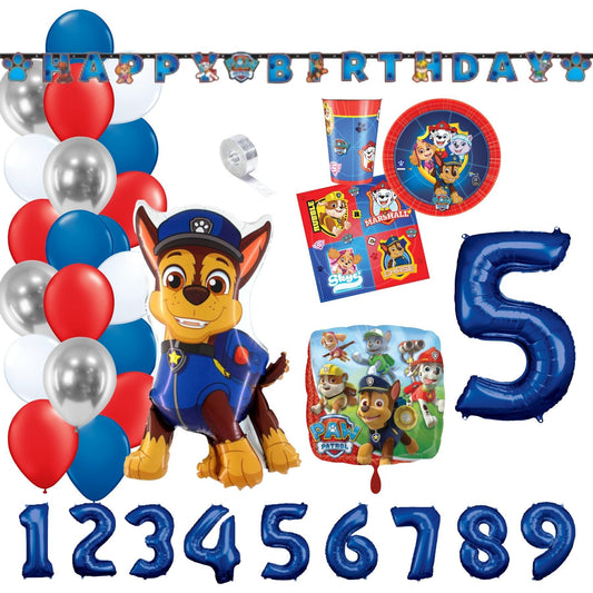 Sorglos Partykarton "Paw Patrol" 61 Teile - Party im Karton