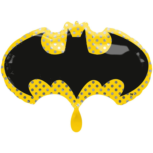 XXL Folienballon "Batman Logo" 76cm - Party im Karton