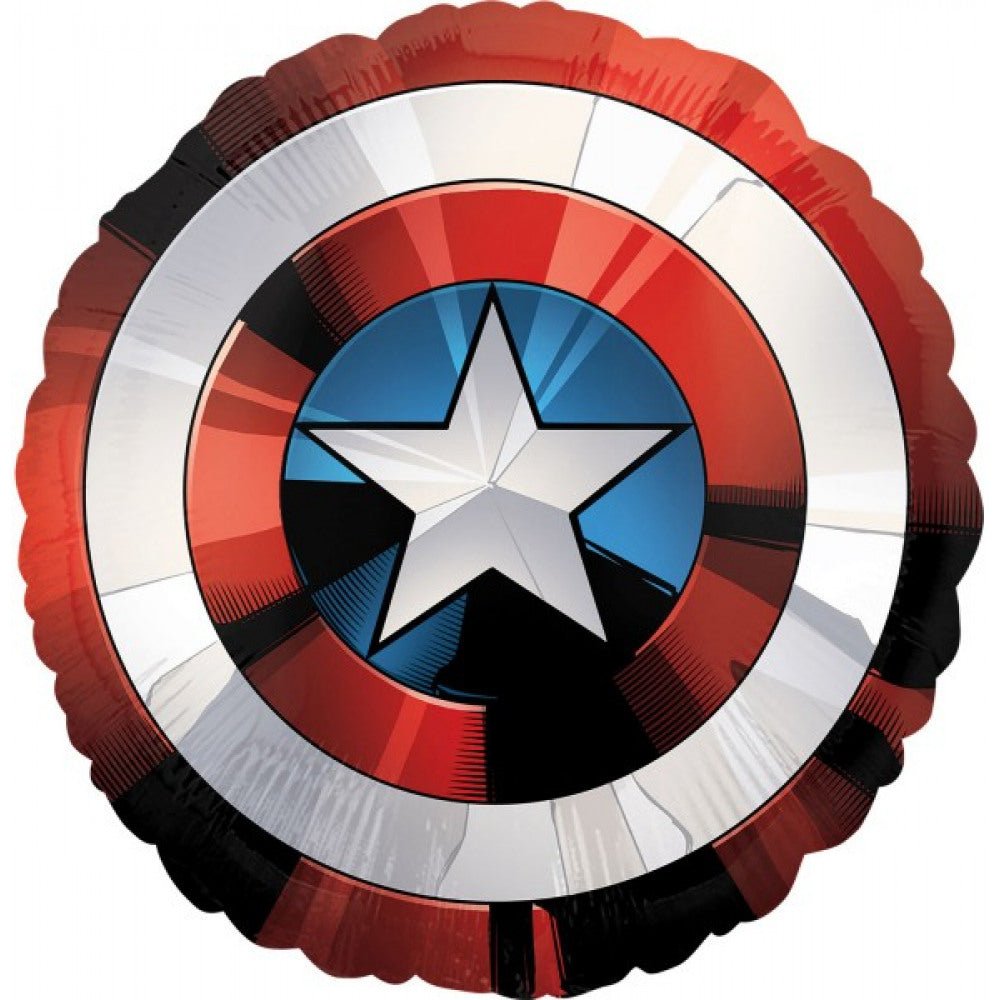 XXL Folienballon "Captain America" 71cm - Party im Karton