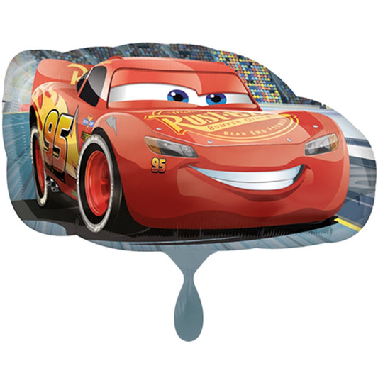 XXL Folienballon "Cars - Lightning McQueen" 76cm - Party im Karton