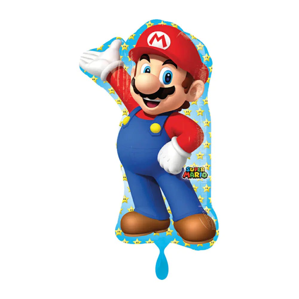 XXL Folienballon "Super Mario" 83cm - Party im Karton