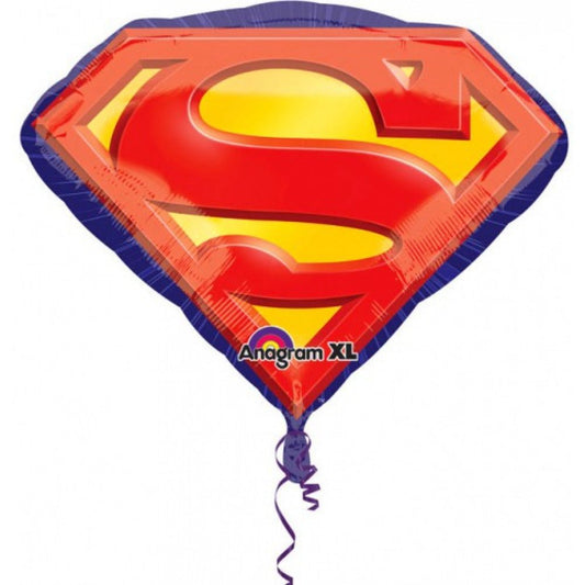 XXL Folienballon "Superman" 66cm - Party im Karton