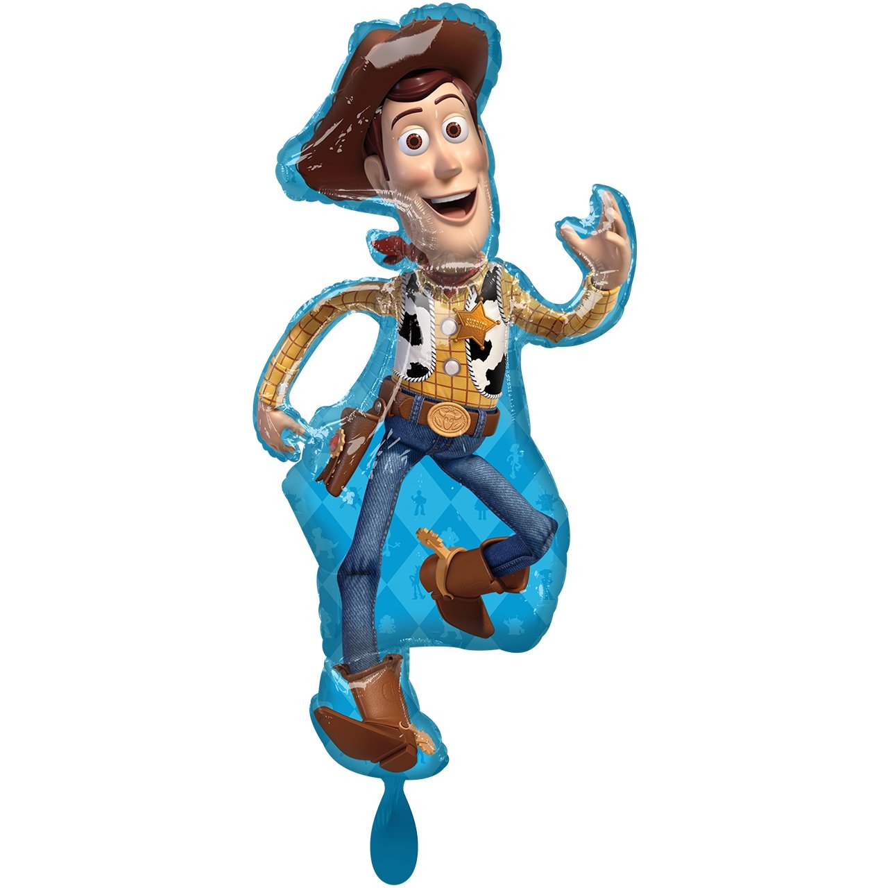 XXL Folienballon "Toy Story Woody" 111cm - Party im Karton
