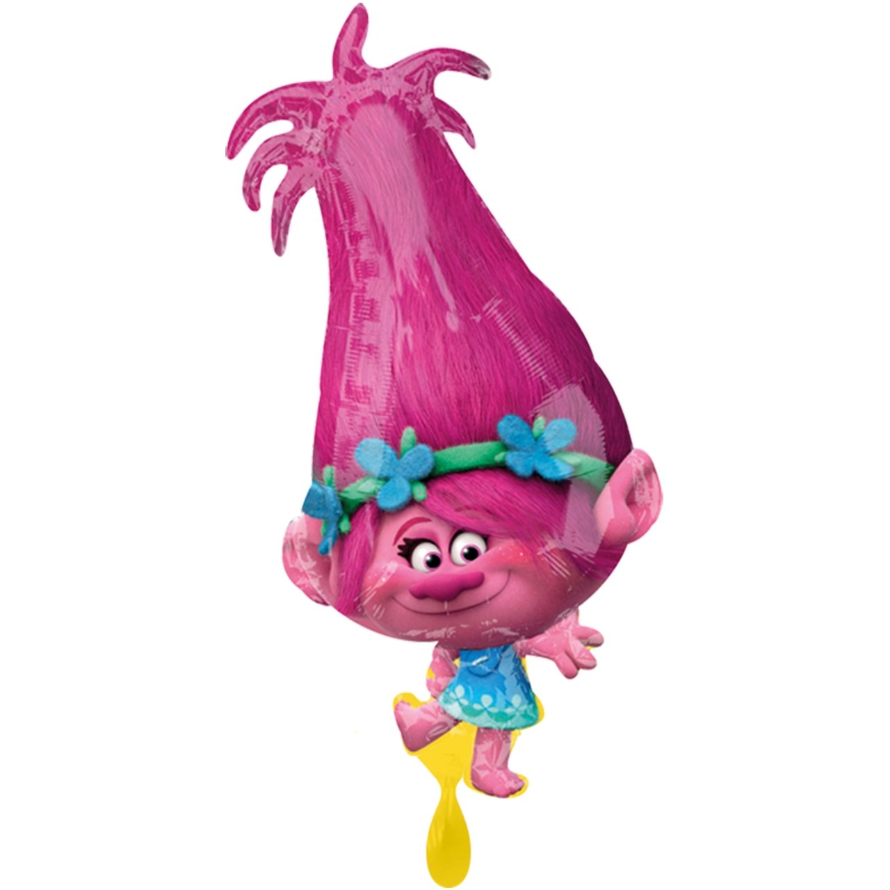 XXL Folienballon "Trolls Poppy" 78cm - Party im Karton